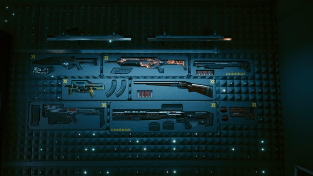 Cyberpunk 2077 2.0 Iconic Weapons