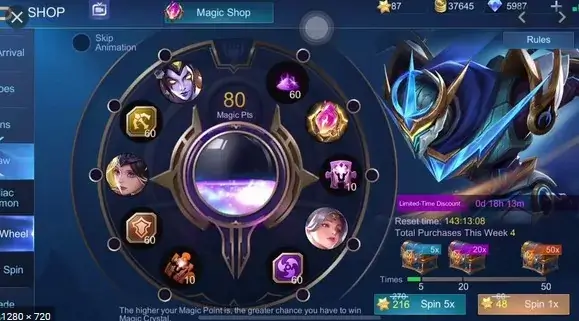 MLBB Wheel online 2023