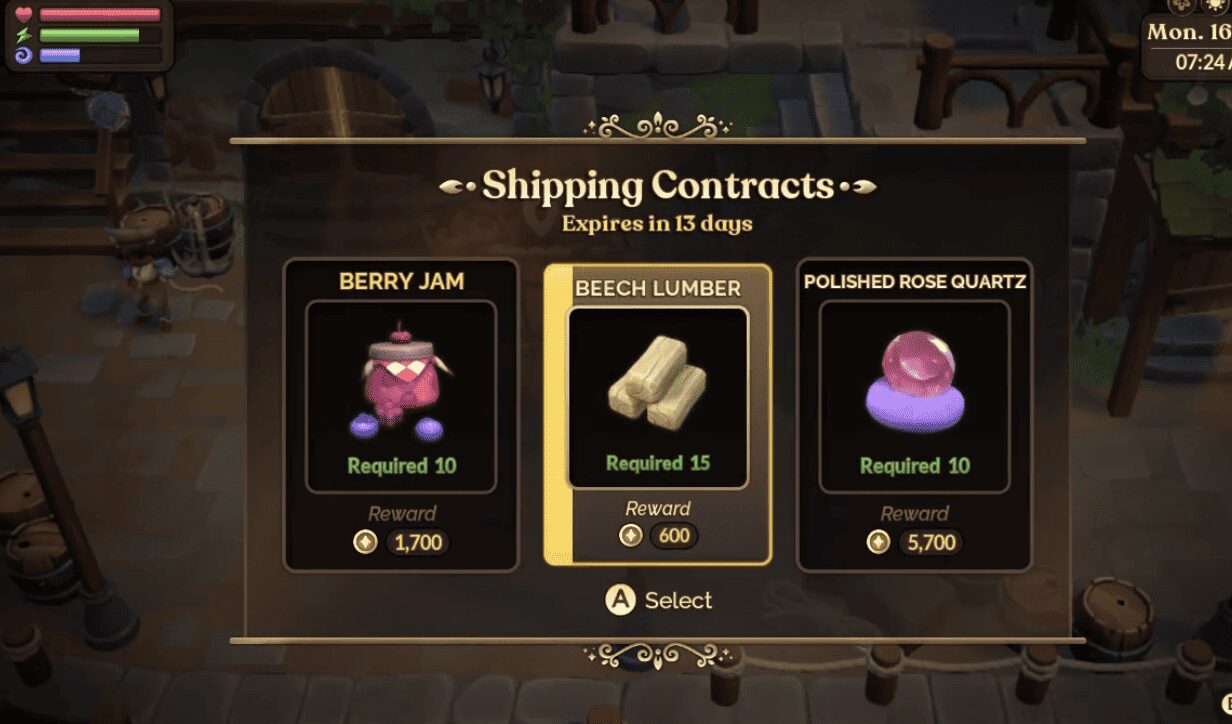 FAE Farm shipping contracts not working