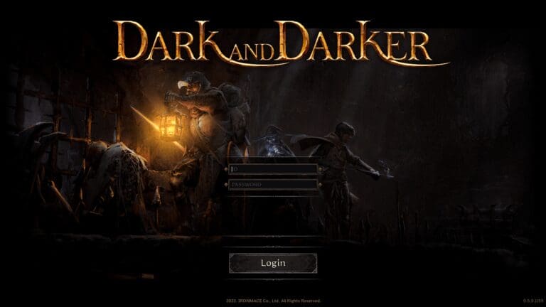 Dark and Darker password reset