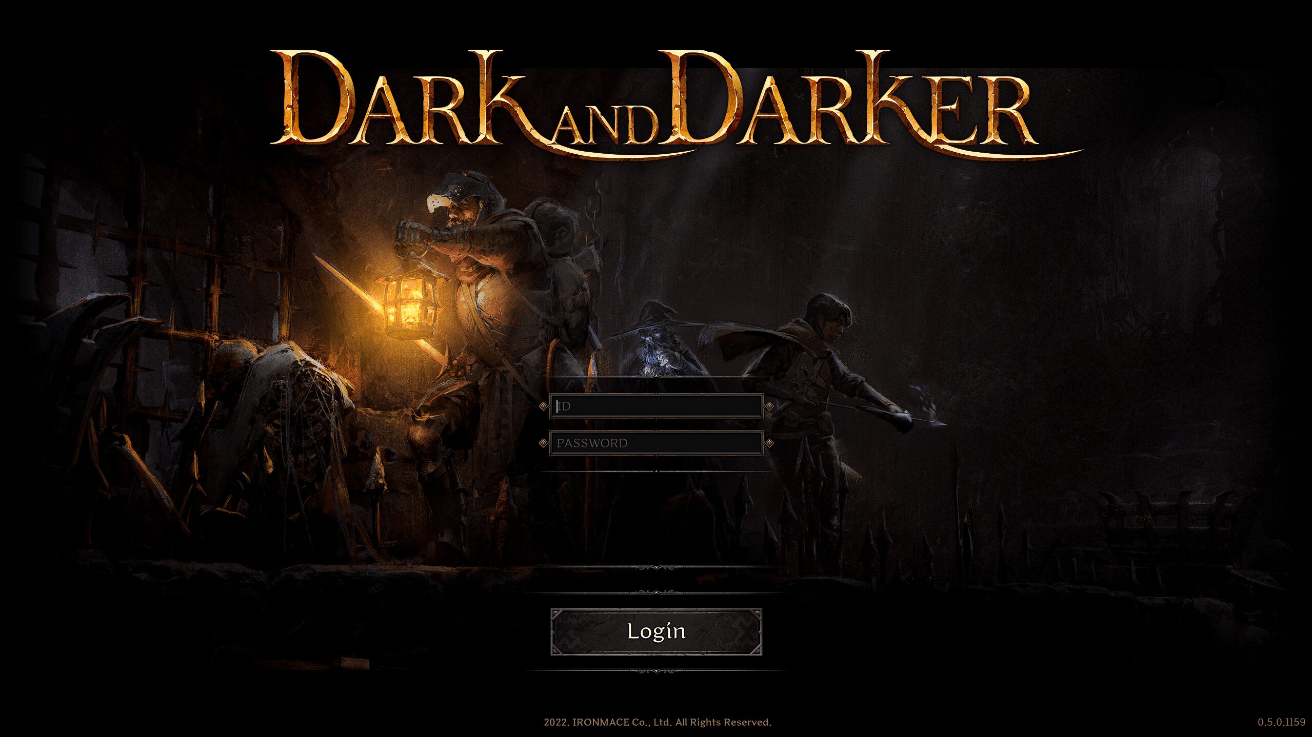 Dark and Darker password reset 