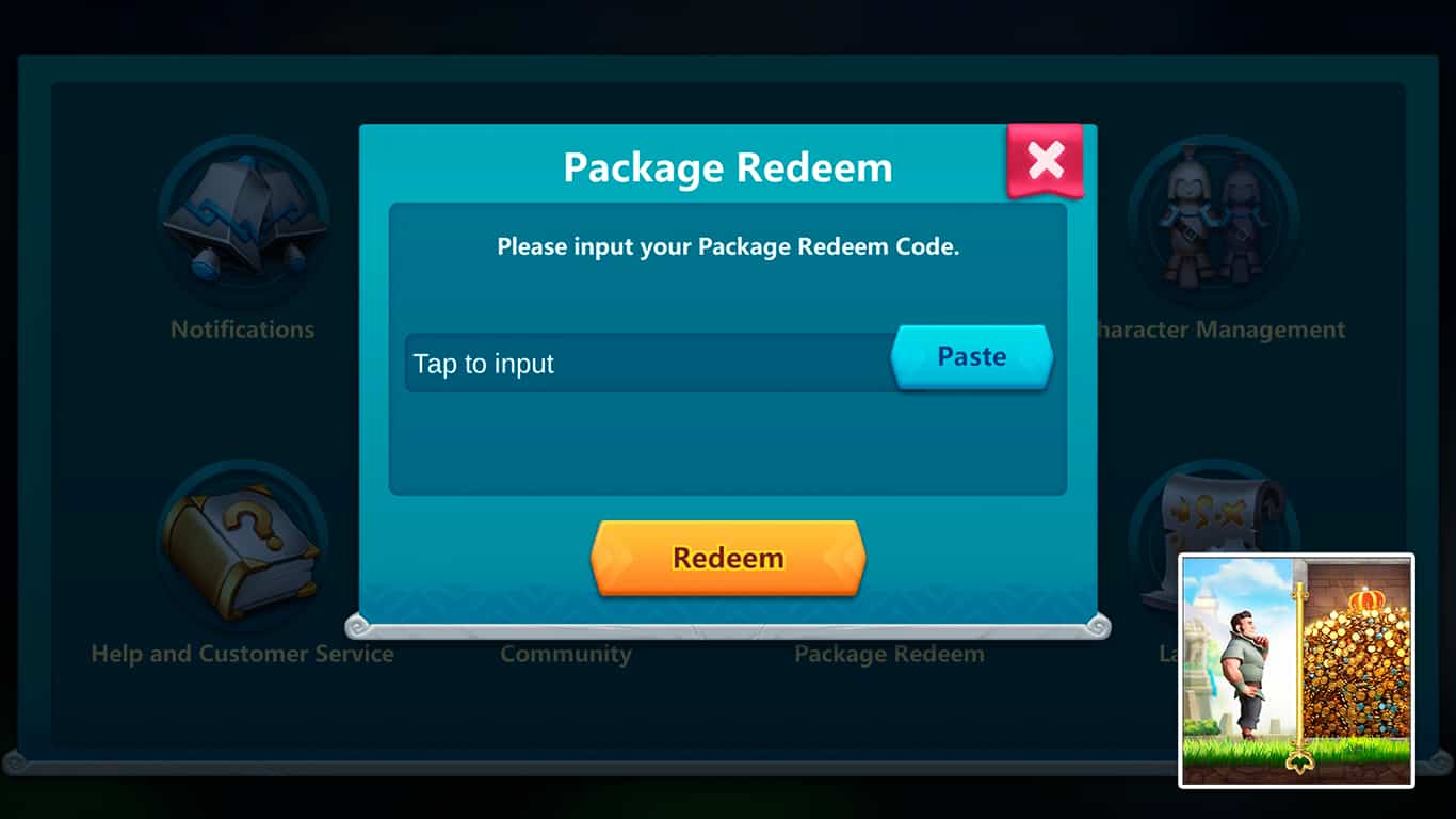 For The King redeem codes
