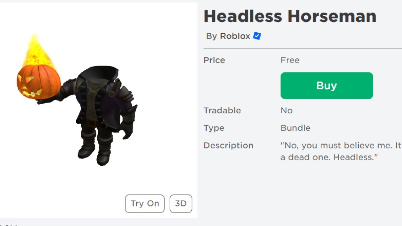 Headless Horseman Free