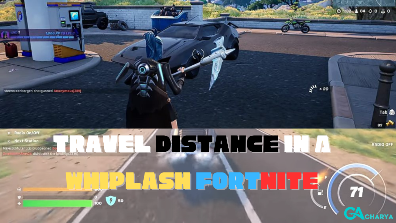 Travel Distance In A Whiplash Fortnite