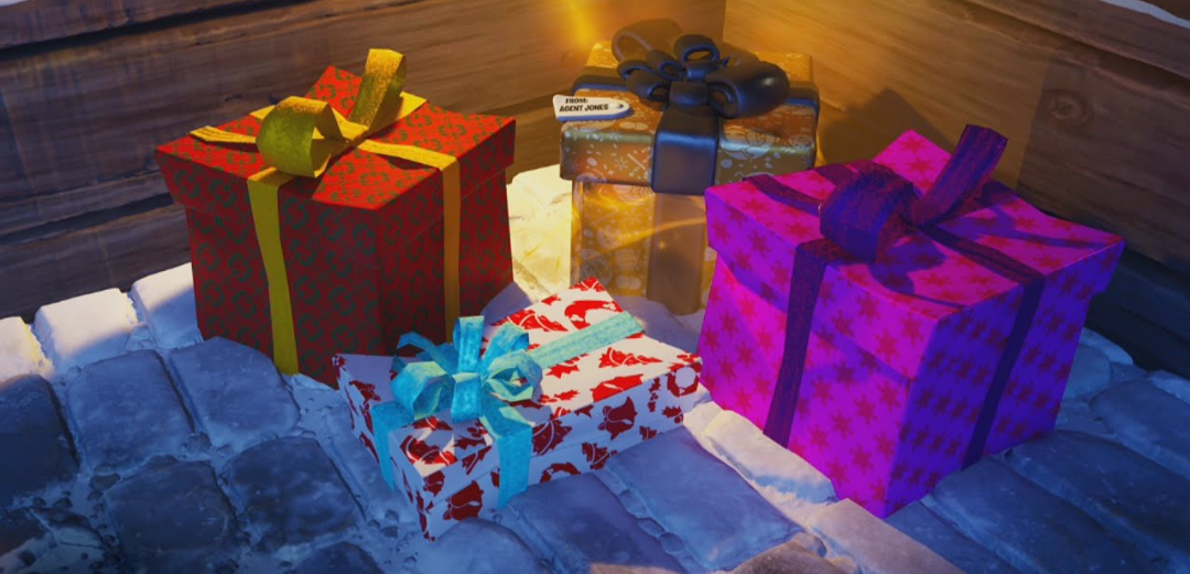 Winterfest Present containers