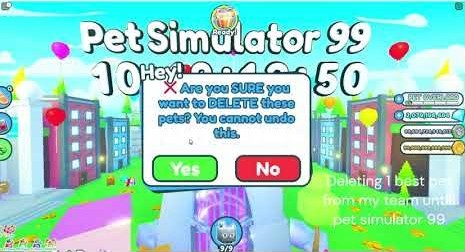 How To Get Delete Pets in Pet Simulator 99