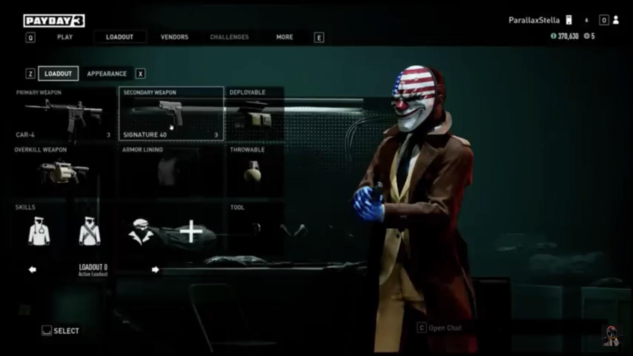 Payday 3 Build Maker