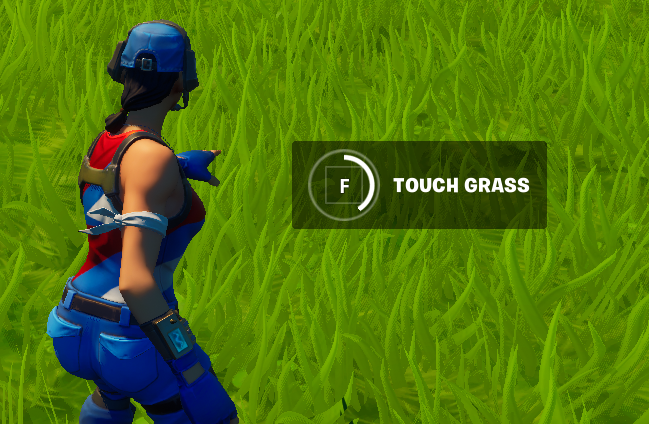 SPEND 5 MINUTES TOUCHING GRASS Fortnite Quest Guide - Is It Bugged?#2