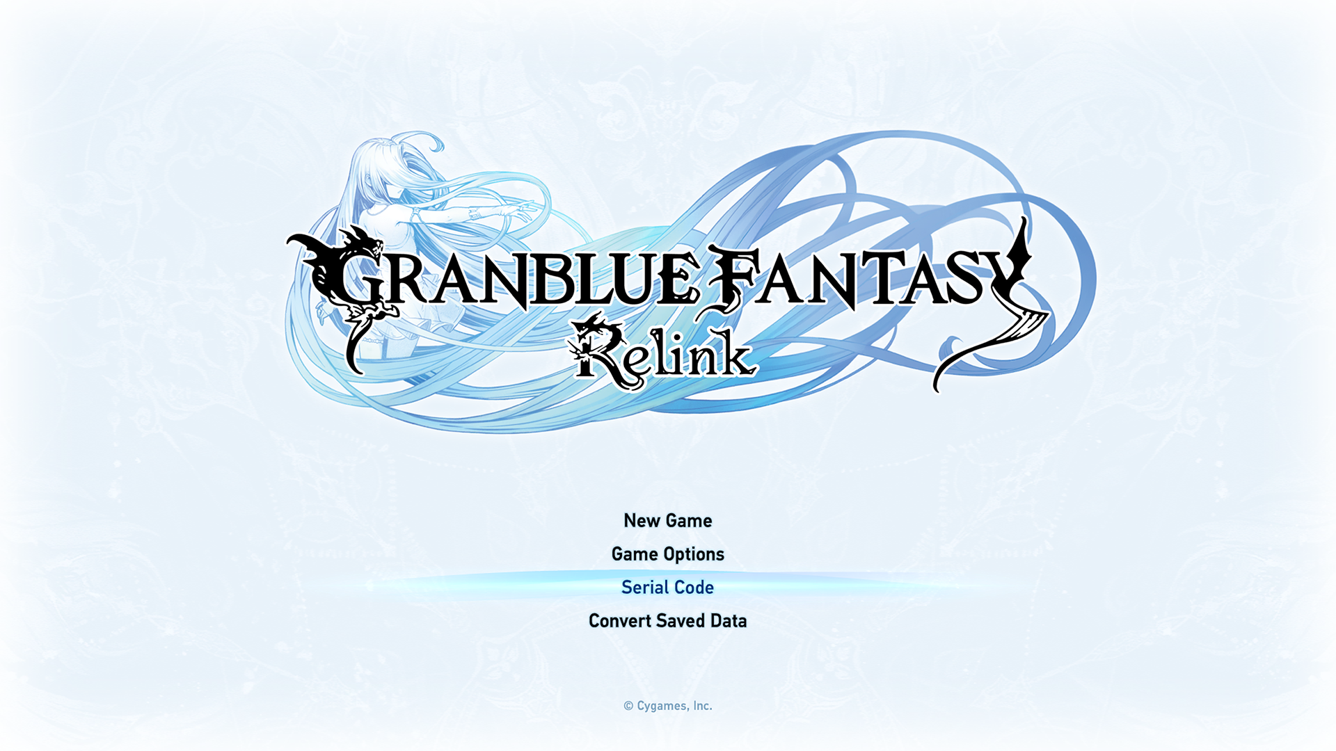 Granblue Fantasy Relink Serial Code